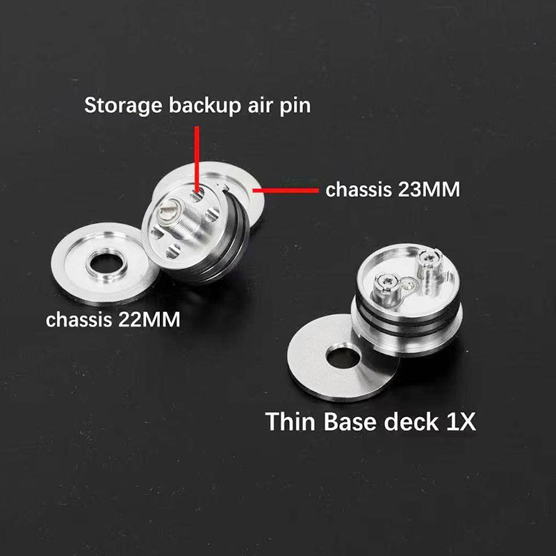 Vaping Air - YFTK Vape Thin Base V3 Atomizer-Deck-Kit