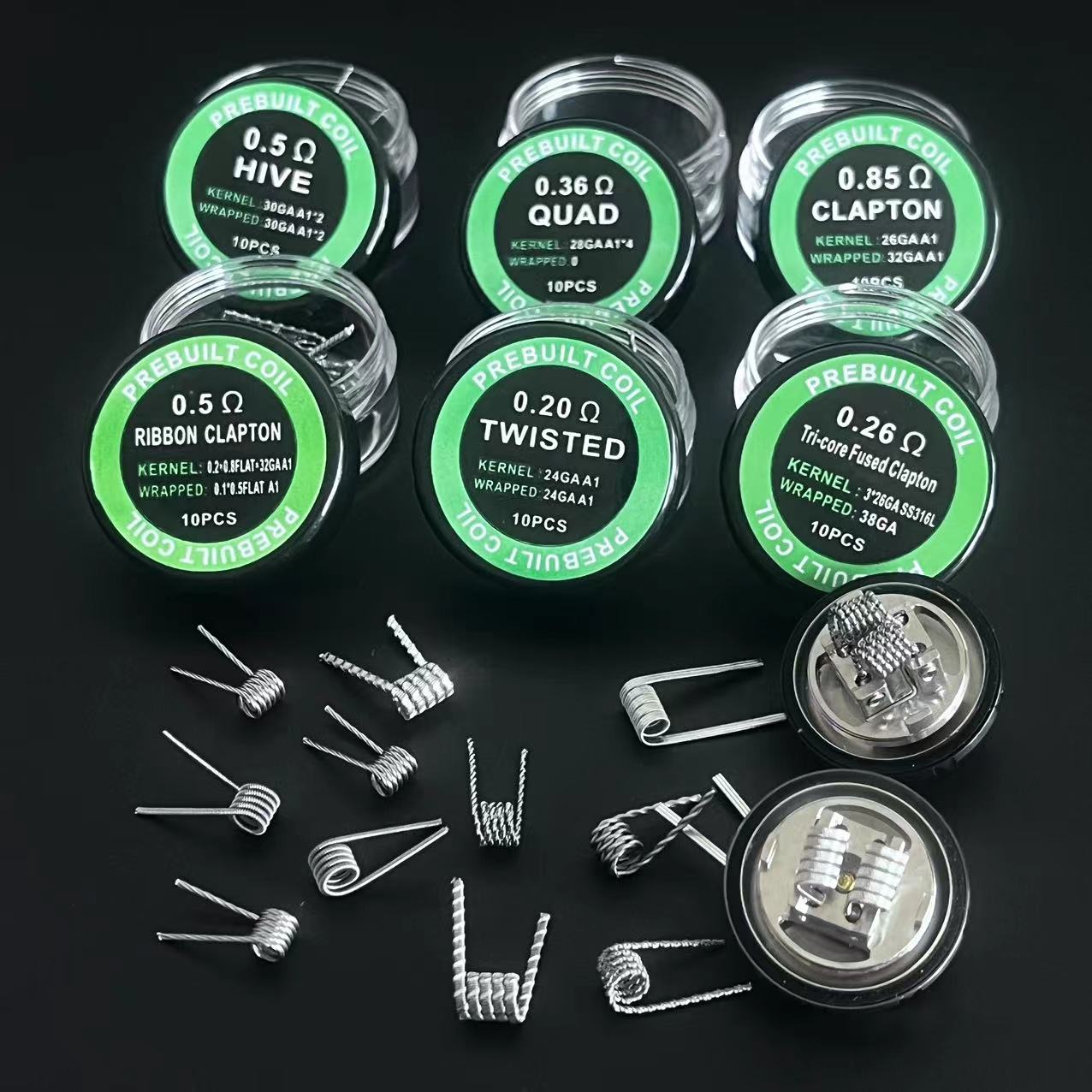 Coil Building Kit - 50 Stück/30 Stück/20 Stück/10 Stück DL