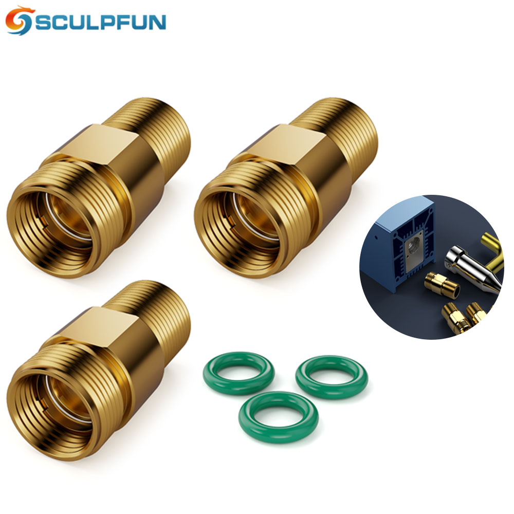 Vape Ring - SCULPFUN S10 Original-Objektiv-Set, 3-teilig, Original-Standard-Objektiv +