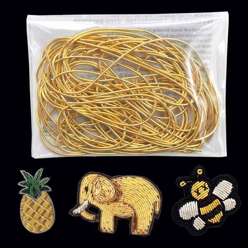Coil Building Kit - 2,6 m 1-1,5 mm Bullion-Draht, französische