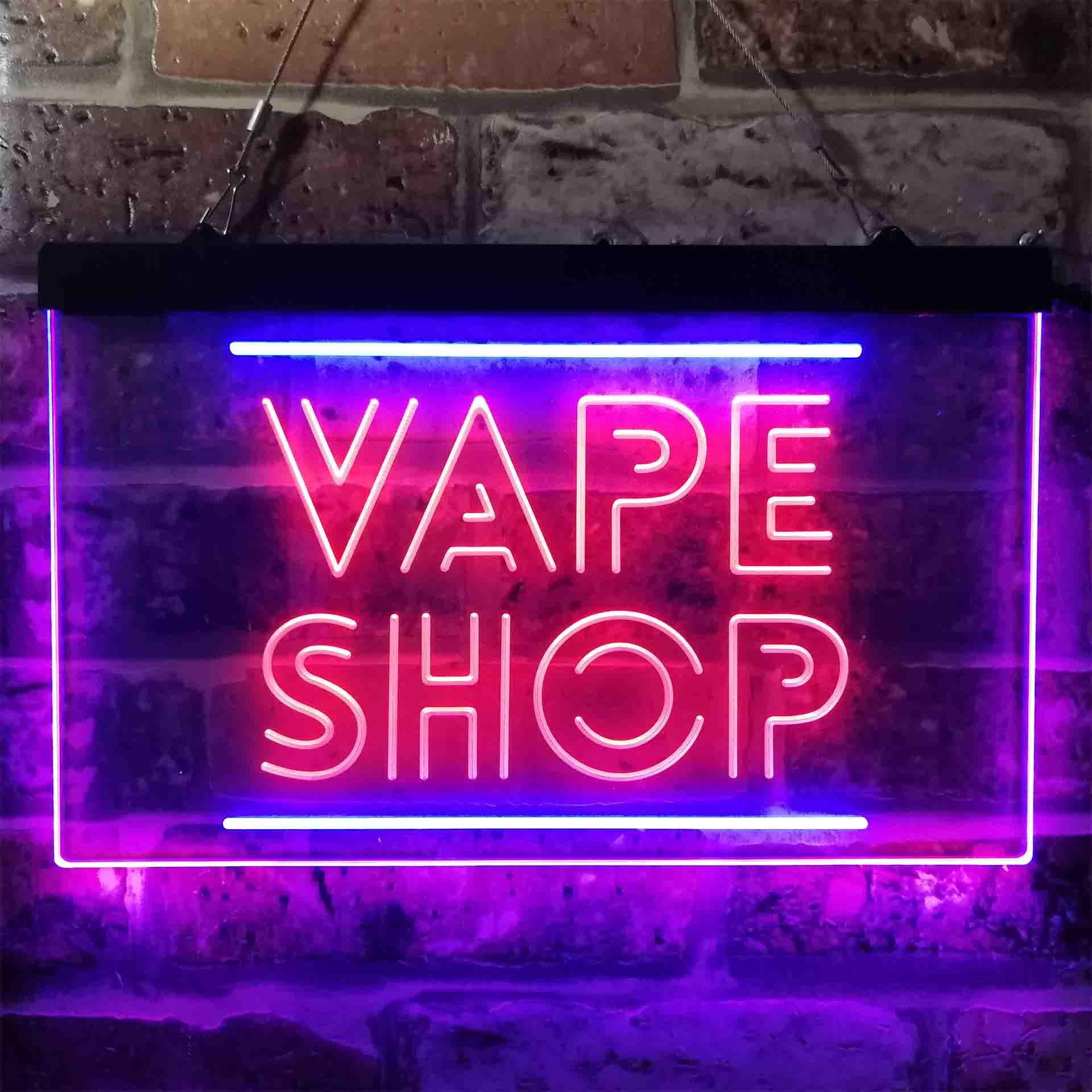 VAPE SHOP Zweifarbiges LED-Neo – Vaping Shop Bewertung und Preis