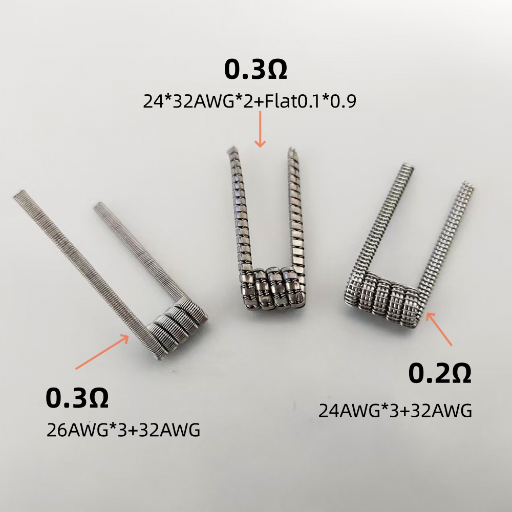 4 Stück vorgefertigter Widerst – Coil Building Kit Bewertung und Preis